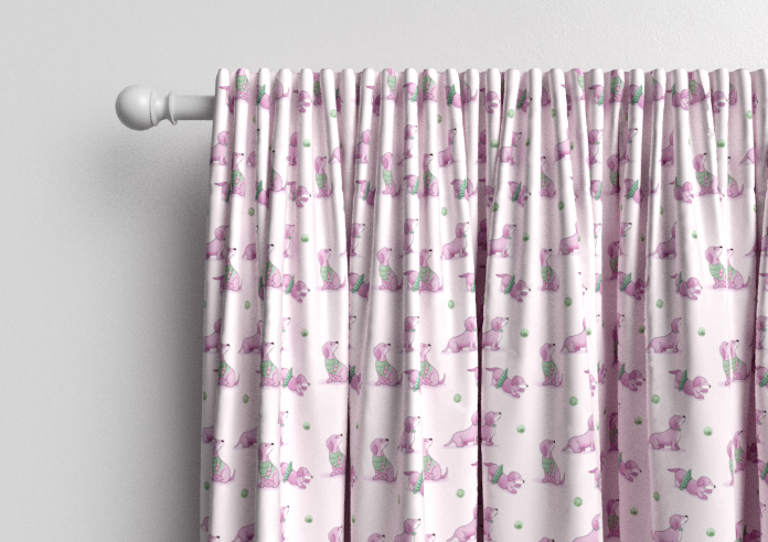 Dasching About, Fetch Princess - Made to Measure Curtains - Image 9